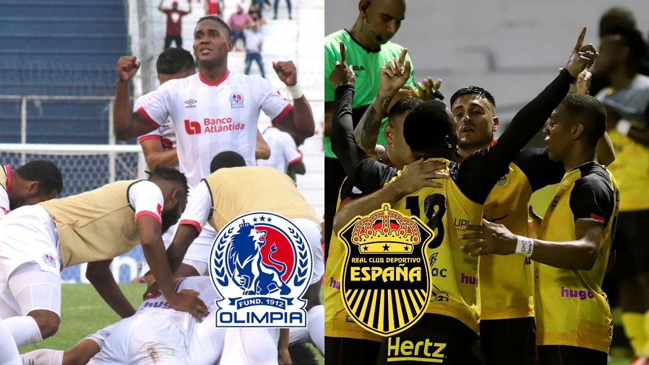Estos son los números de Olimpia y Real España antes de la final, ¿Quién llega mejor?