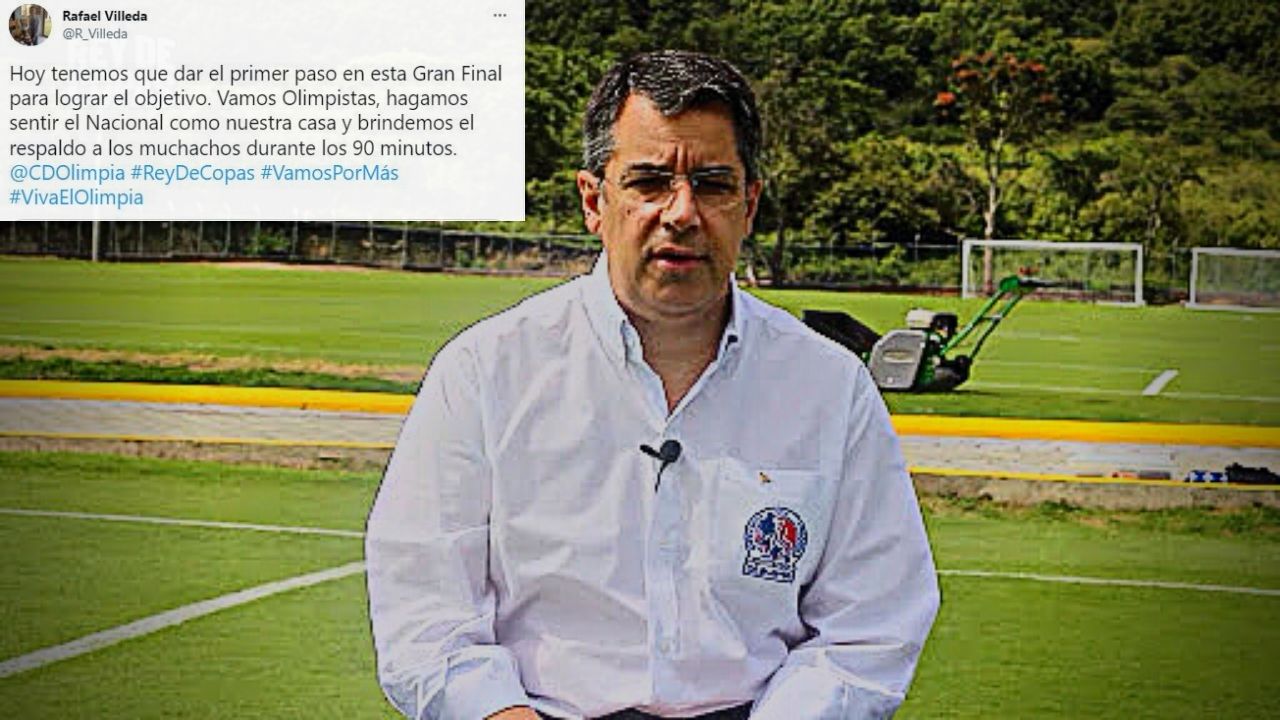 Rafael Villeda y su imperdible mensaje al olimpismo previo a la final
