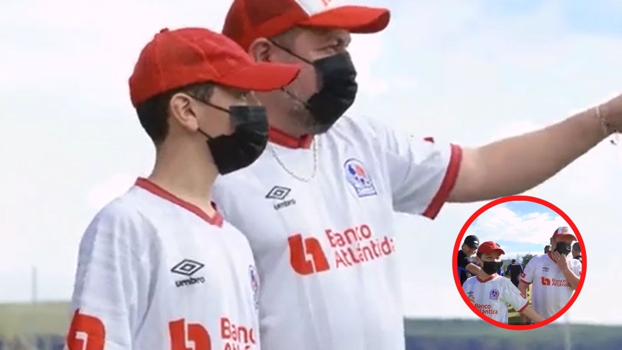 Olimpia cumple el sueño de dos aficionados con regalo especial