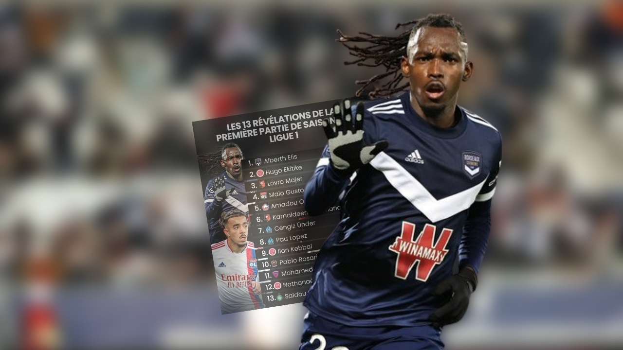 Alberth Elis encabeza listado de las revelaciones de la Ligue 1 por prestigioso medio