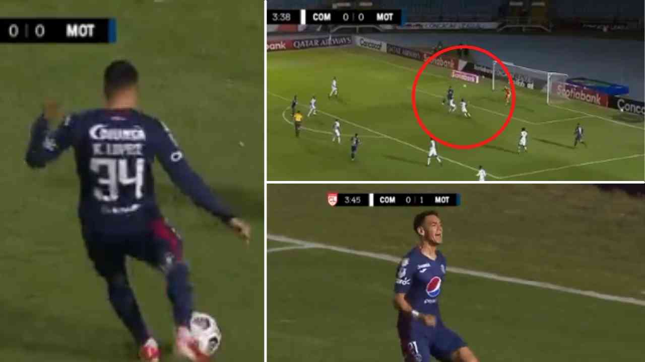 Kevin López y las grandes asistencias en los goles de Motagua en la final de Liga Concacaf