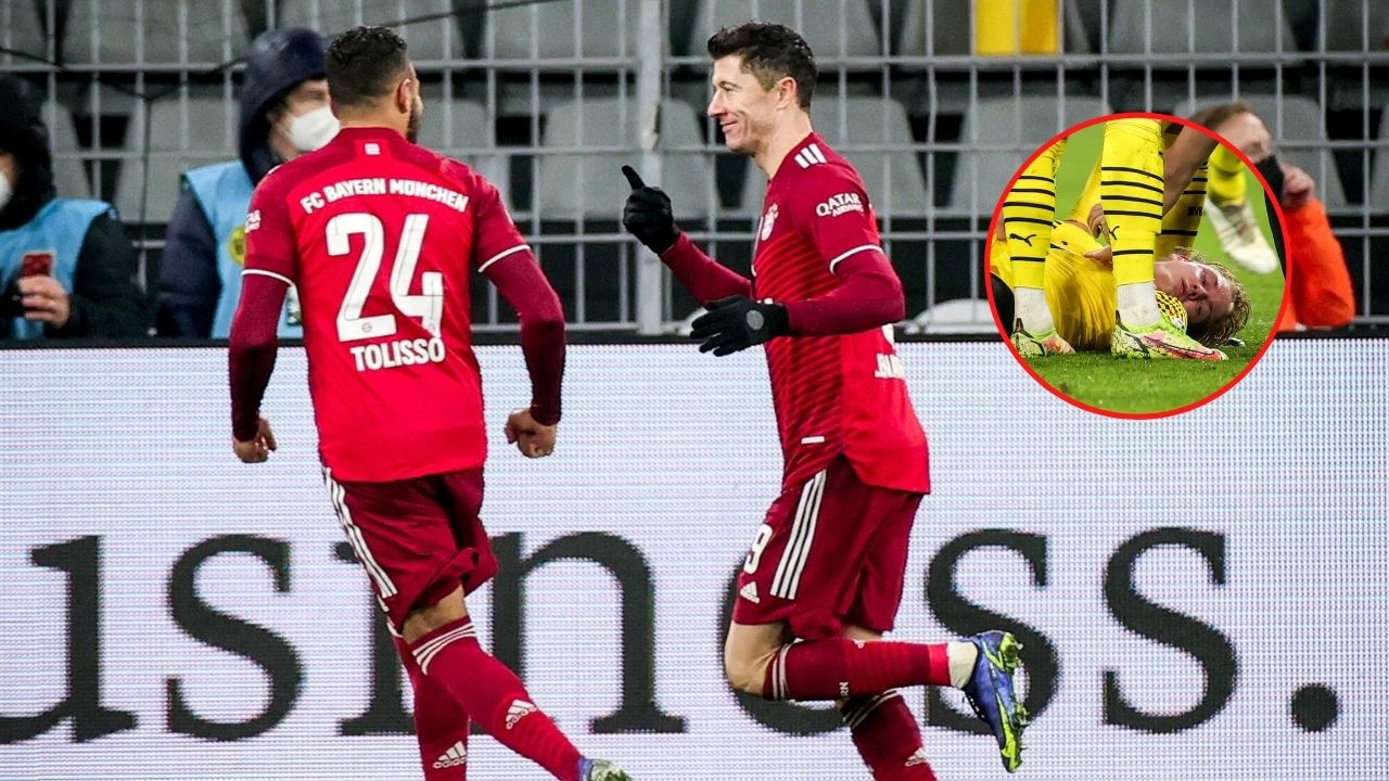 ¡Accidentado! Bayern Múnich se lleva el Klassiker ante Dortmund y se queda con el liderato