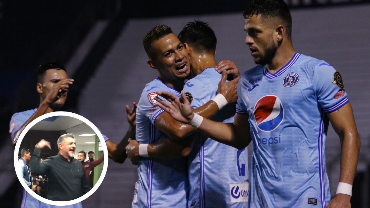 Así fue la celebración del Motagua tras clasificar a una nueva final de Liga Concacaf