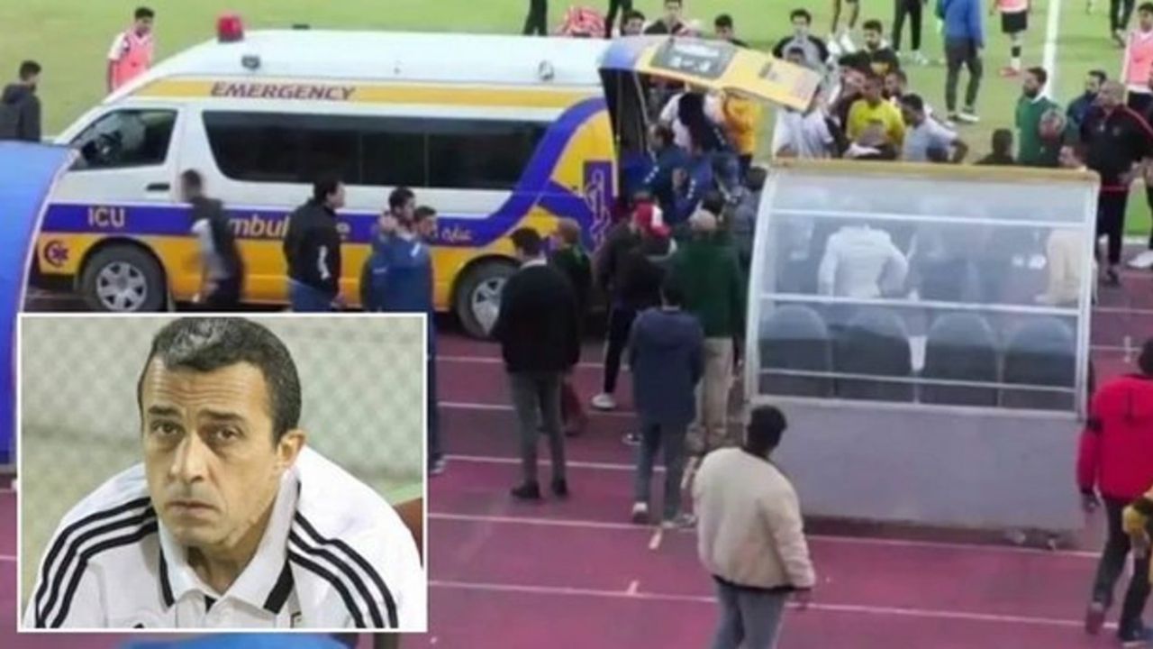 Video: Entrenador de fútbol muere en pleno partido en Egipto