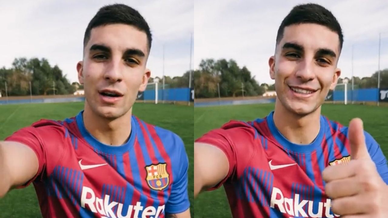 Ferran Torres tras pasar revisión médica con el Barça: 'Estoy muy contento'