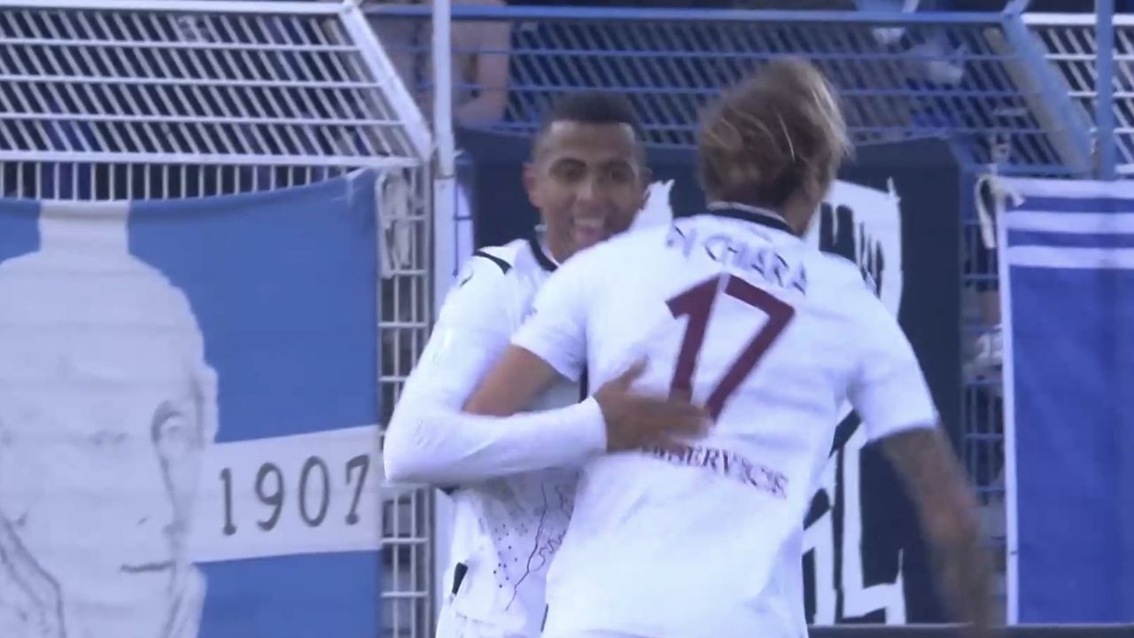 Gol de Rigoberto Rivas en empate del Reggina en su visita ante Como