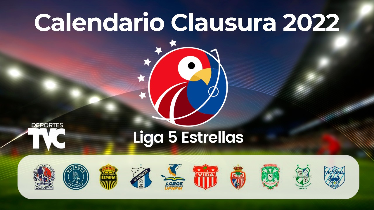 Oficial: Así quedó el calendario del torneo Clausura 2021-2022 de la Liga 5 Estrellas
