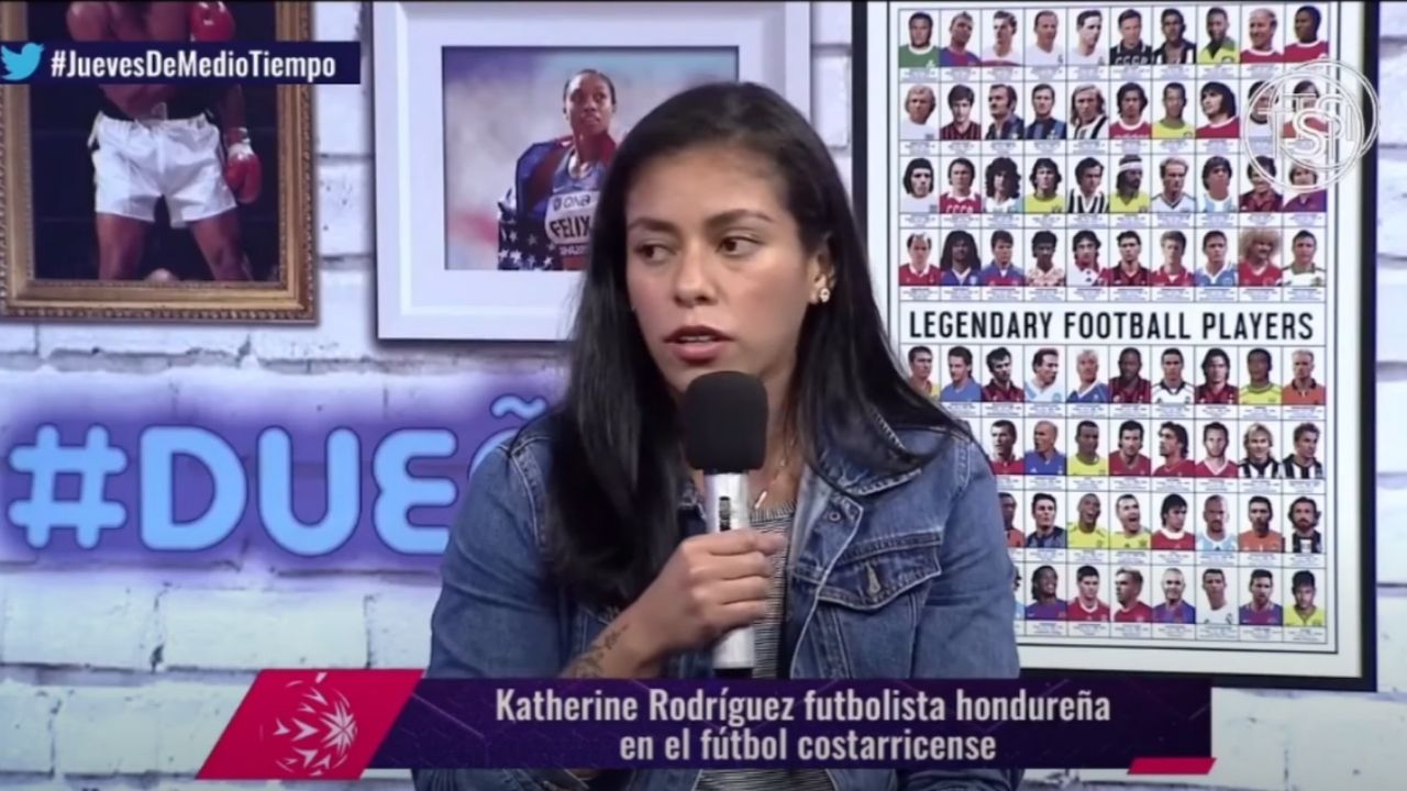 Katherine Rodríguez: 'Sabía que tenía que entrenar, no estaba al nivel de Costa Rica'