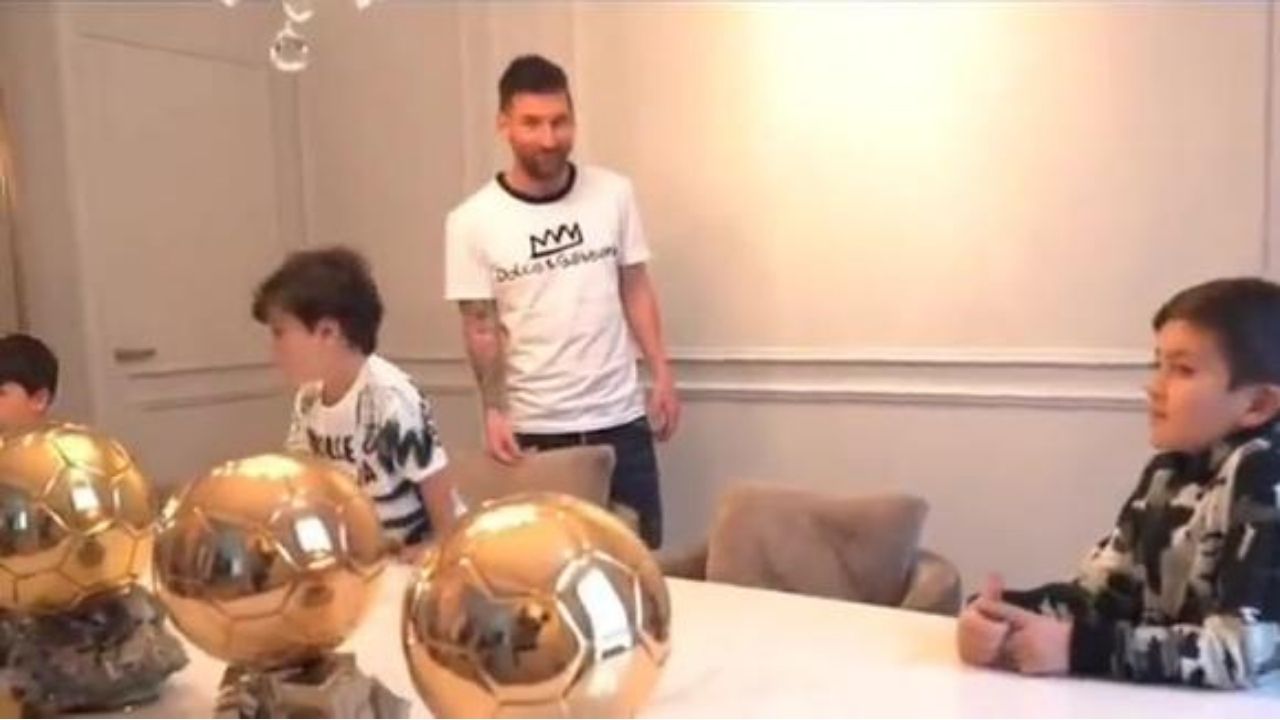 La respuesta de Messi cuando su hijo le preguntó cómo ganó el Balón de Oro