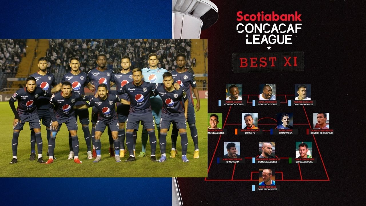 Tres hondureños destacan en el once ideal de la Liga Concacaf 2021