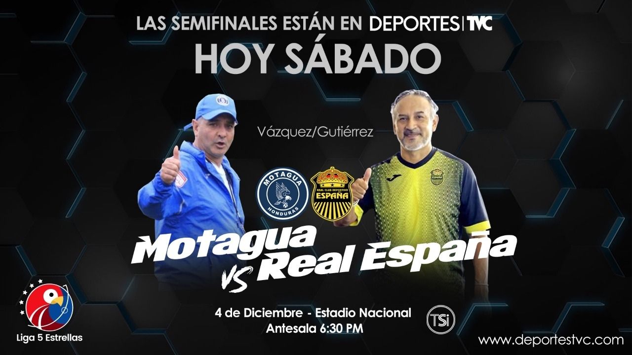 Canal y hora de la transmisión de los partidos de ida de las semifinales de la Liga 5 Estrellas