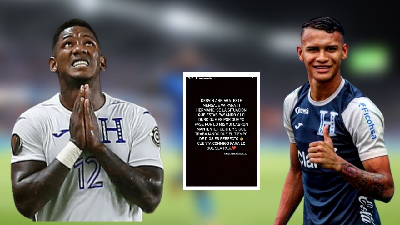 Romell Quioto se toca el corazón y le envía un mensaje a Kervin Arriaga