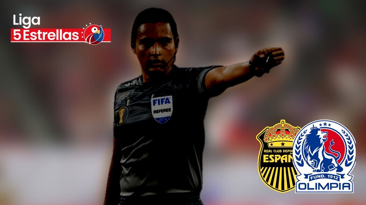 Final de vuelta entre Real España y Olimpia será pitada por el mejor árbitro de la Concacaf