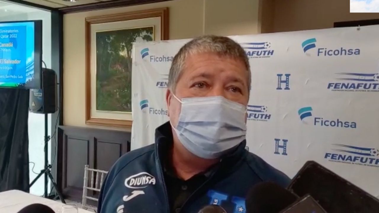 Bolillo Gómez confirma las primeras bajas de Honduras por covid y lesiones
