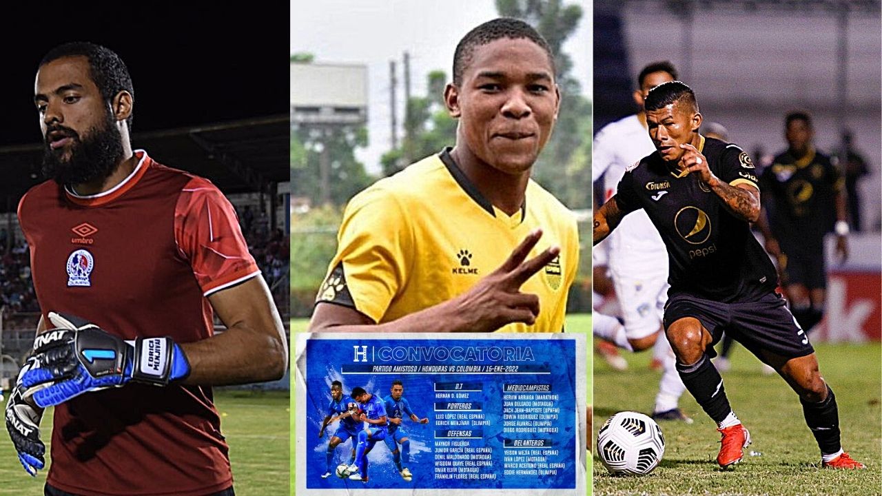 Estos son los equipos con más jugadores convocados al partido de Honduras vs Colombia
