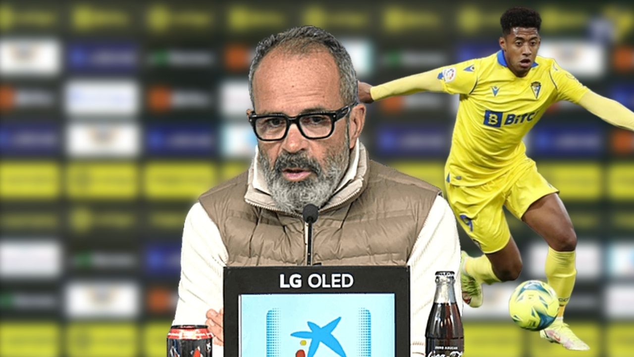 Entrenador del Cádiz brinda detalles de la lesión del Choco Lozano y su posible regreso