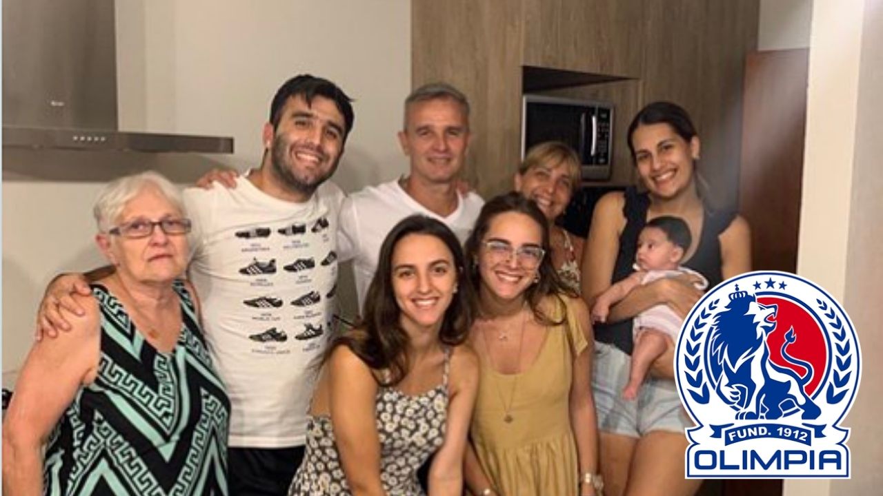 Hijo de Pablo Lavallén despide a su padre antes de llegar al Olimpia y le pide el 'Penta'