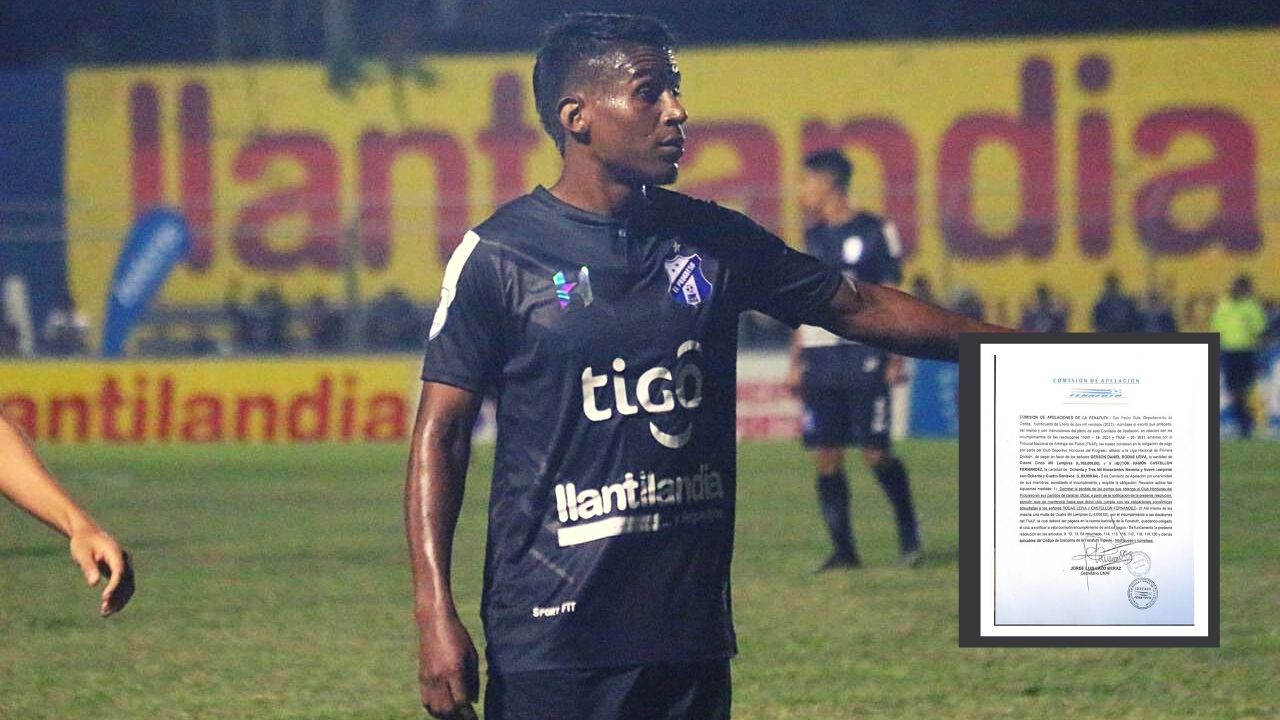 Honduras Progreso debe pagar deuda a jugador y entrenador si no quiere perder puntos