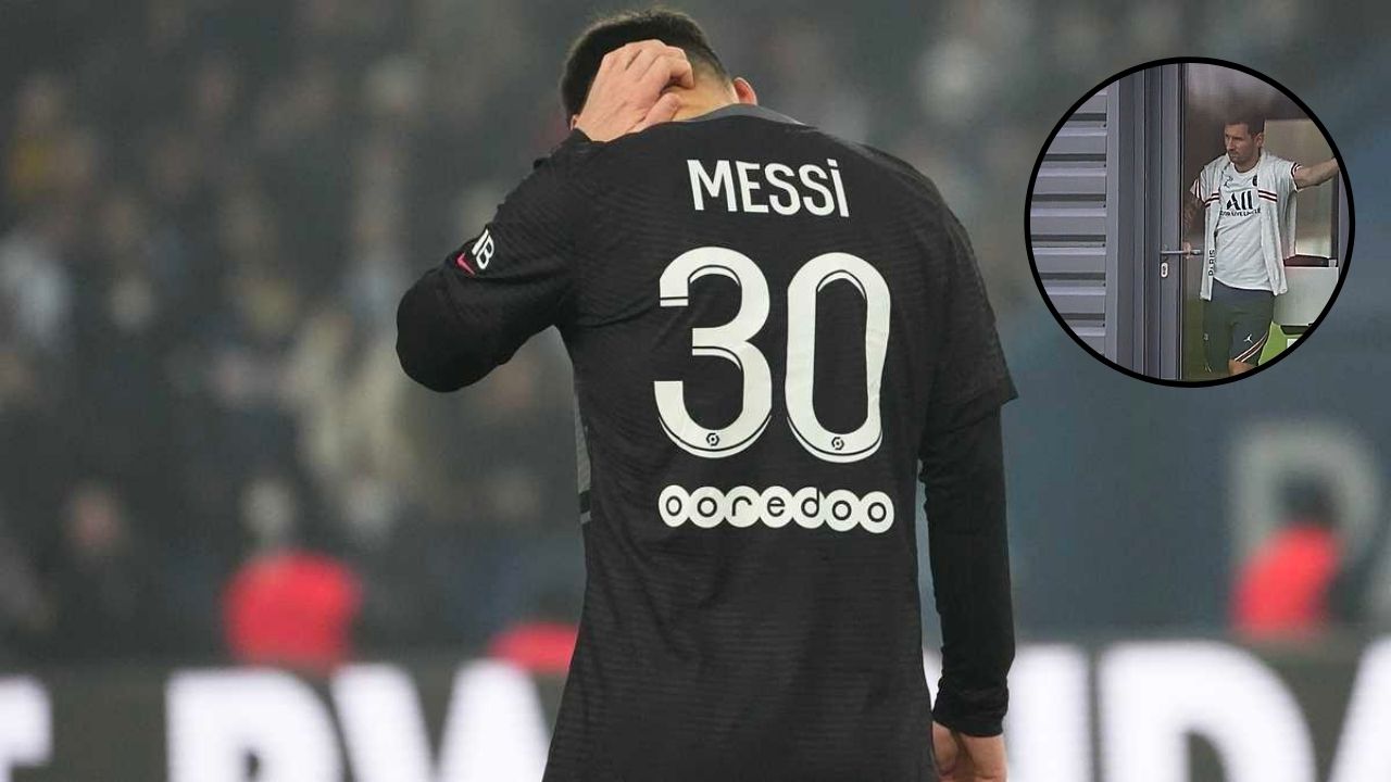 Filtran el video más triste de Lionel Messi desde su llegada al PSG