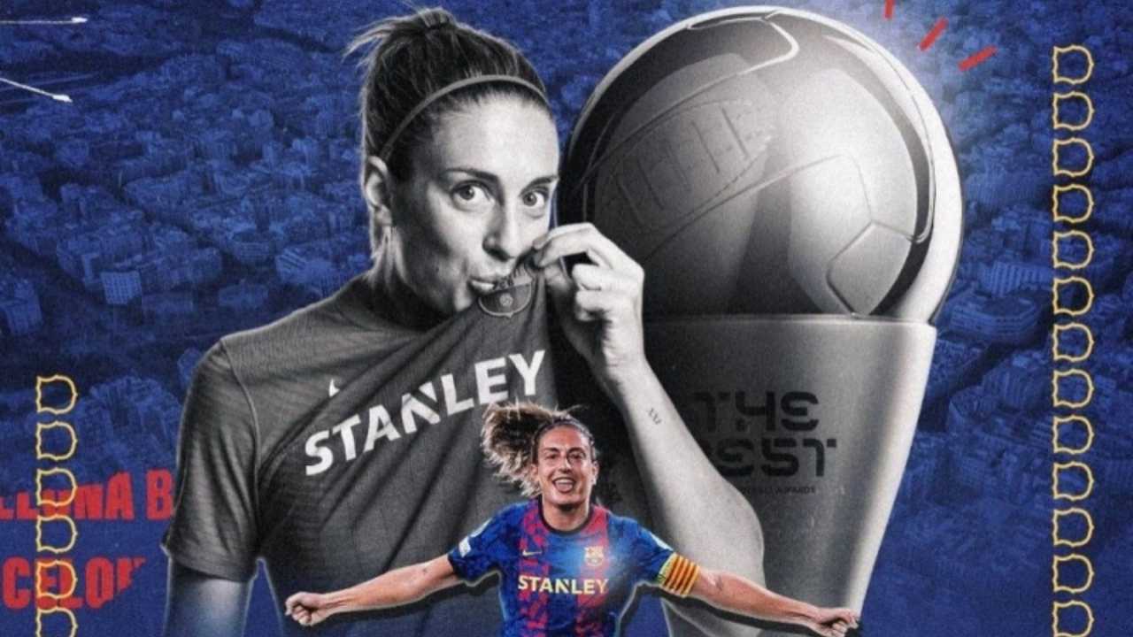 Premios The Best: Alexia Putellas, elegida como la mejor jugadora