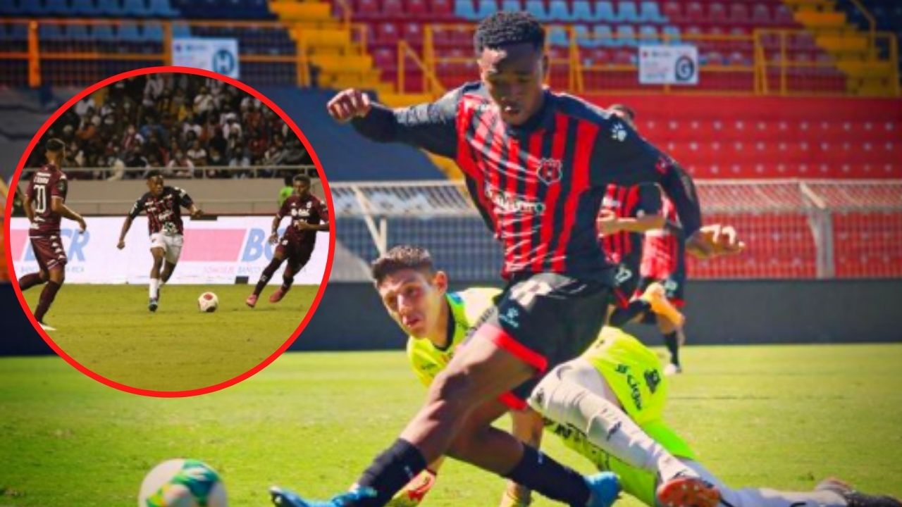 Bryan Felix, el joven hondureño que maravilla en Alajuelense de Alex López
