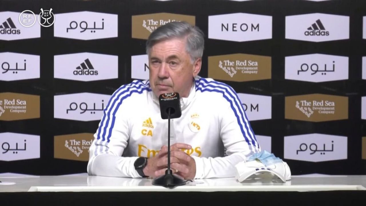 Carlo Ancelotti sobre la Supercopa: 'Me preocupa que piensen que somos favoritos'