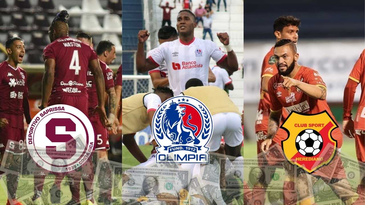 Top: Los cinco equipos más caros del fútbol de Centroamérica