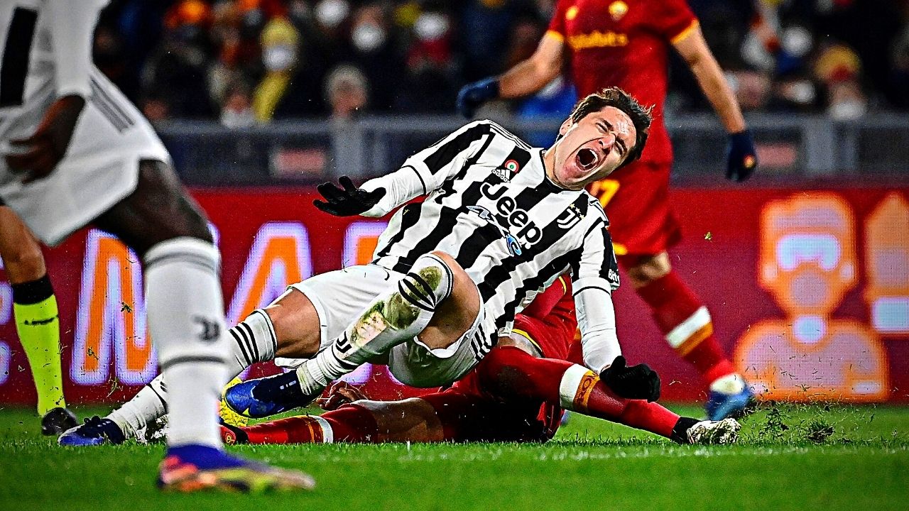 Federico Chiesa sufre grave lesión con la Juventus y aleja a Morata del Barcelona