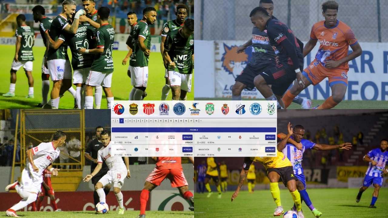 ¡Con vibrante clásico! Así se jugará la Jornada 2 del torneo Clausura 2022 de Liga Nacional