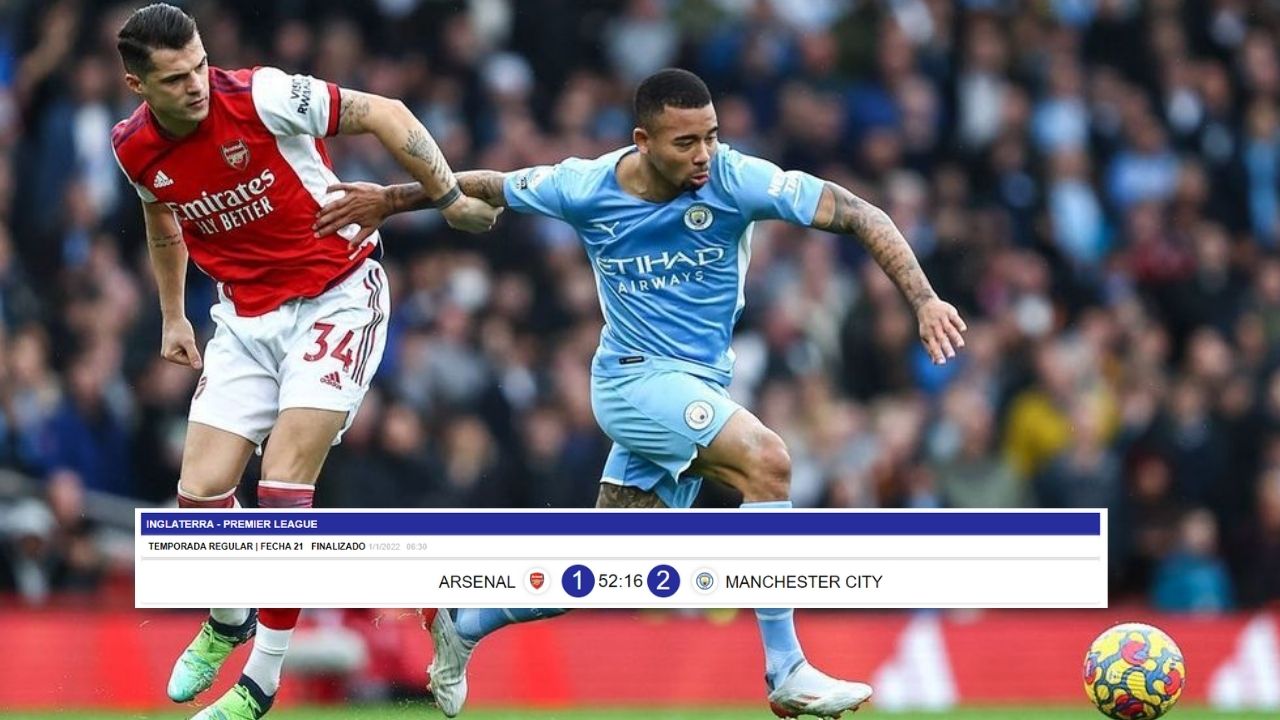 ¡Imparable! Manchester City vence al Arsenal y consolida el liderato