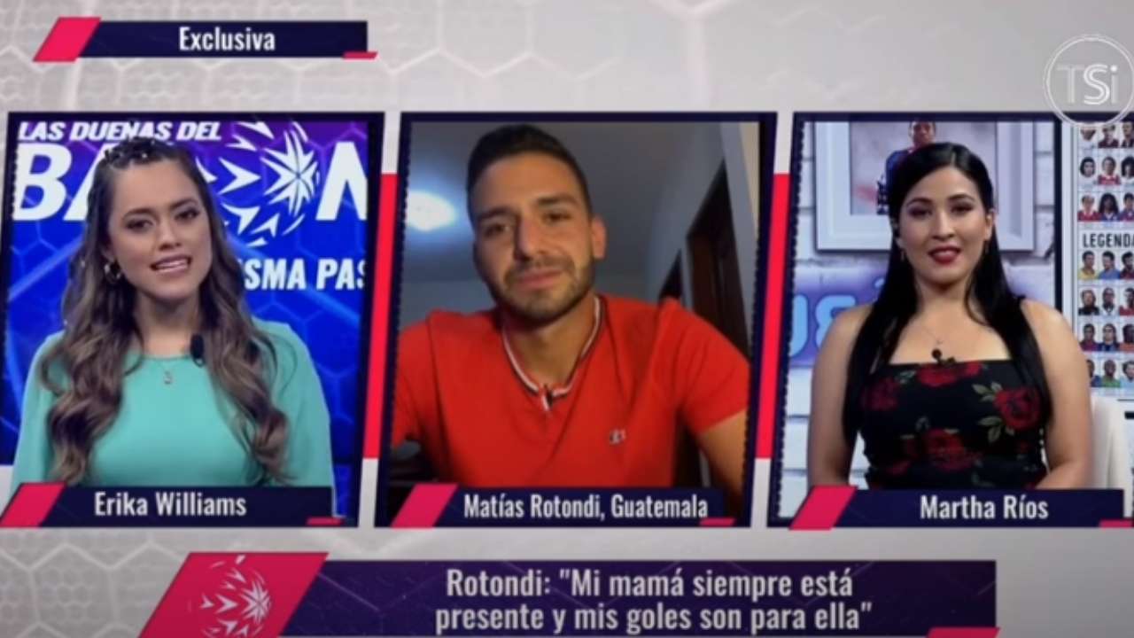 Matías Rotondi :'Tuve acercamiento con dos grandes de Honduras'