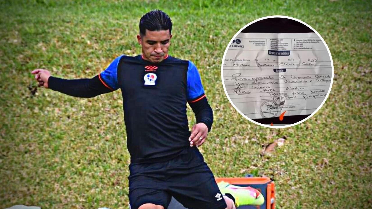 La emotiva reacción de Michael Chirinos tras recibir alta médica con Olimpia