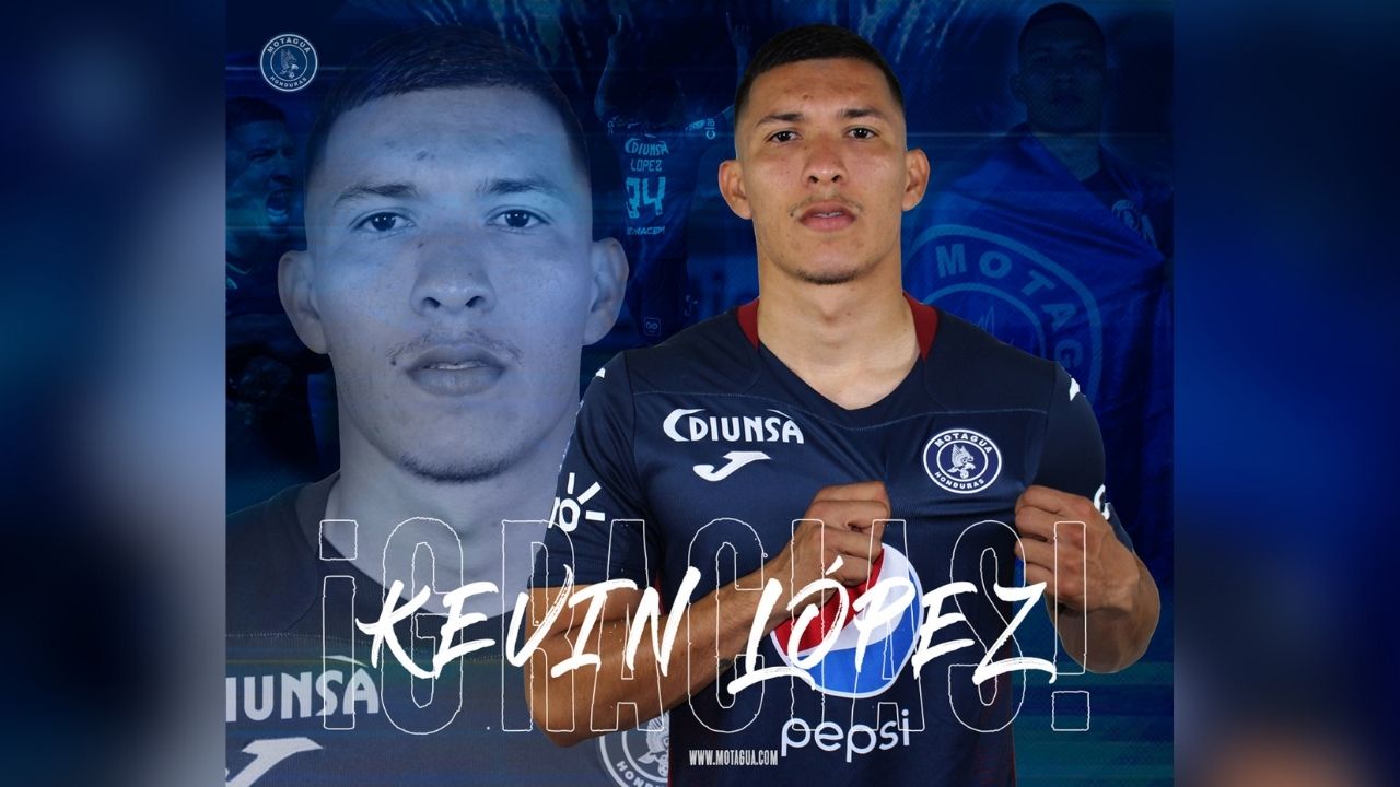 Motagua se despide de Kevin López que pone rumbo a Guatemala