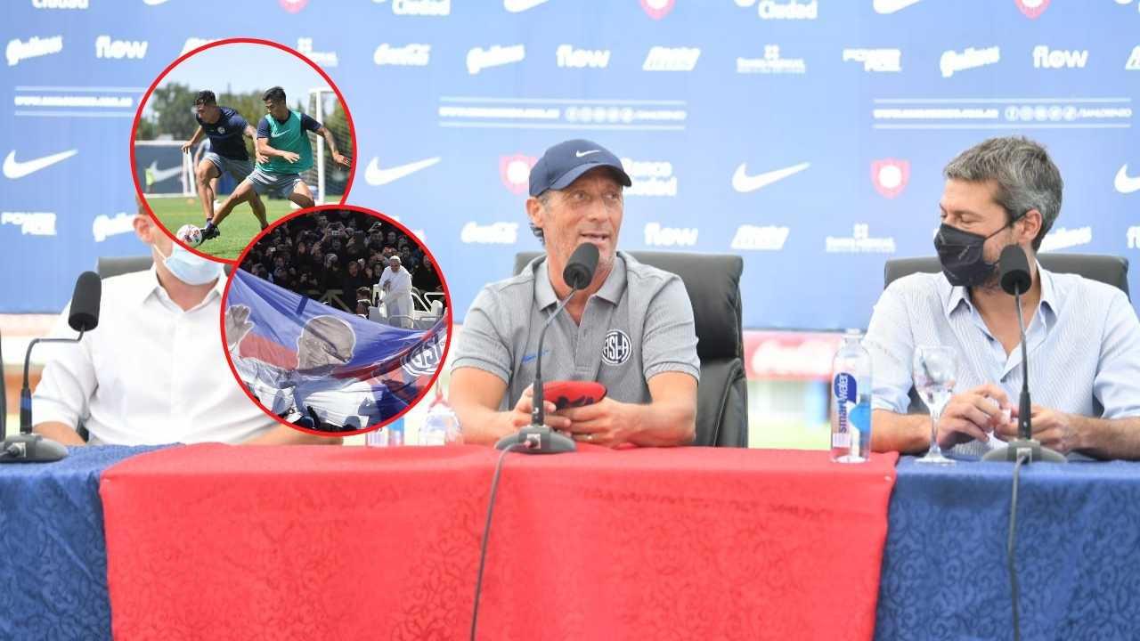 Pedro Troglio y sus peticiones tras ser presentado con el San Lorenzo