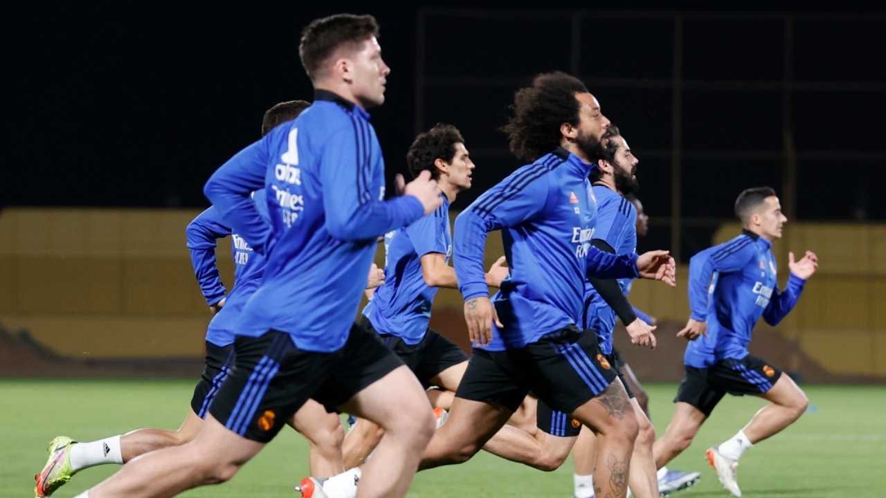 Real Madrid con bajas importantes previo a la final de la Supercopa