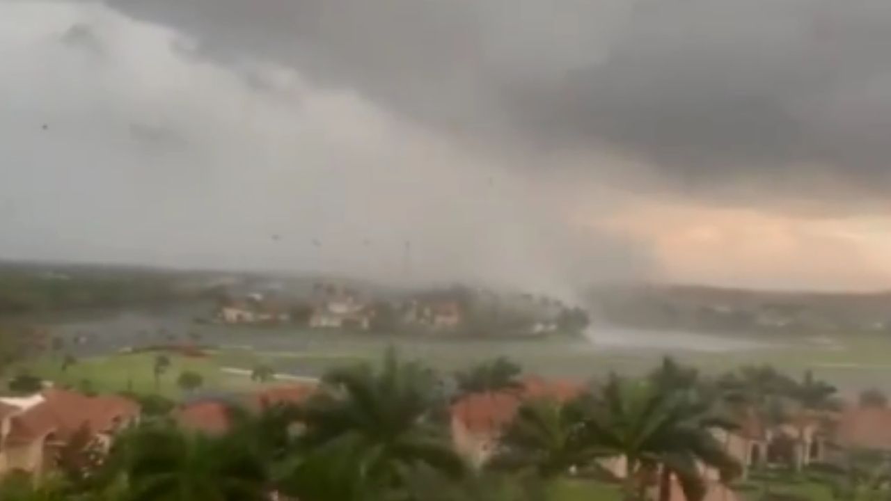 El momento en el que peligró el amistoso entre Colombia y Honduras por alerta de tornado en Florida
