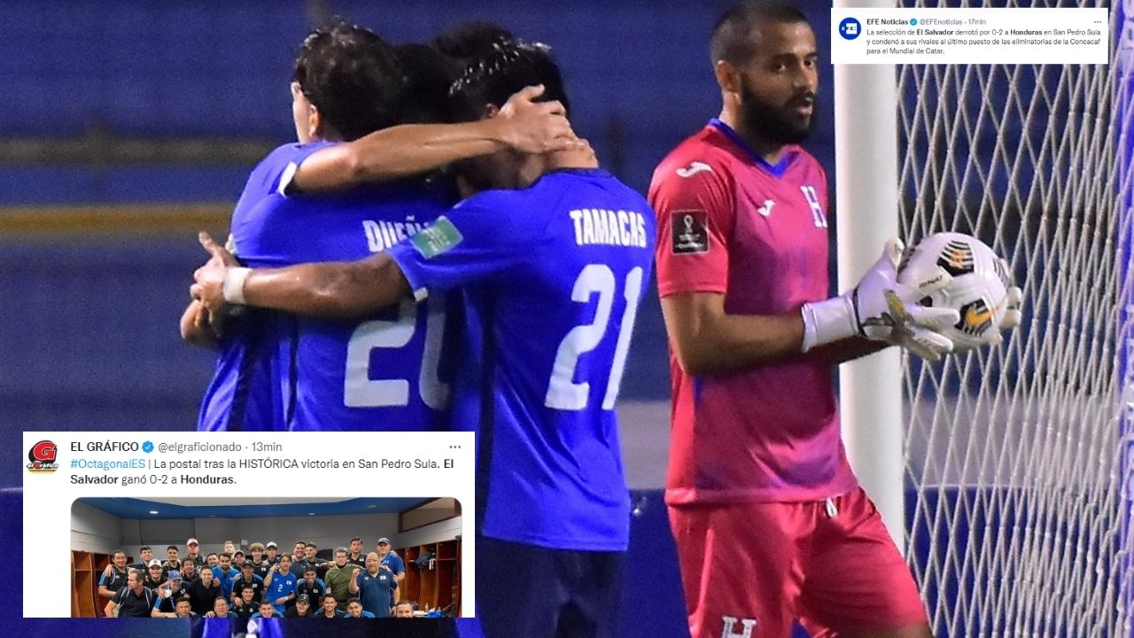 Así reaccionó la prensa internacional tras sorpresiva derrota de Honduras contra El Salvador