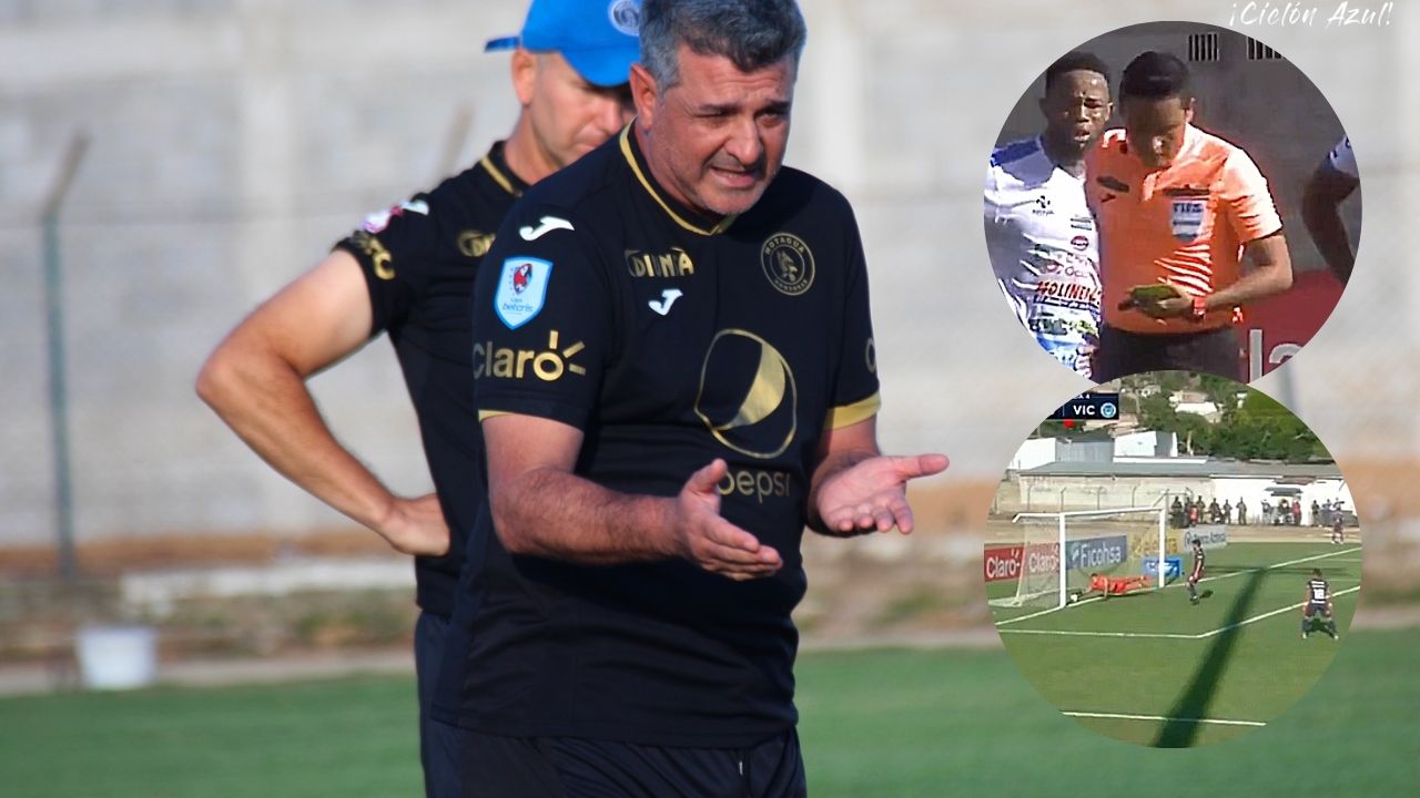 Diego Vazquez explota y denuncia el gol que le anularon a Motagua por el proceso