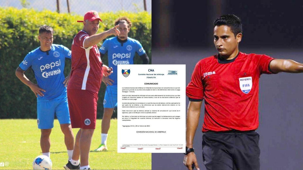 Fenafuth le responde a Diego Vazquez tras su crítica contra los árbitros