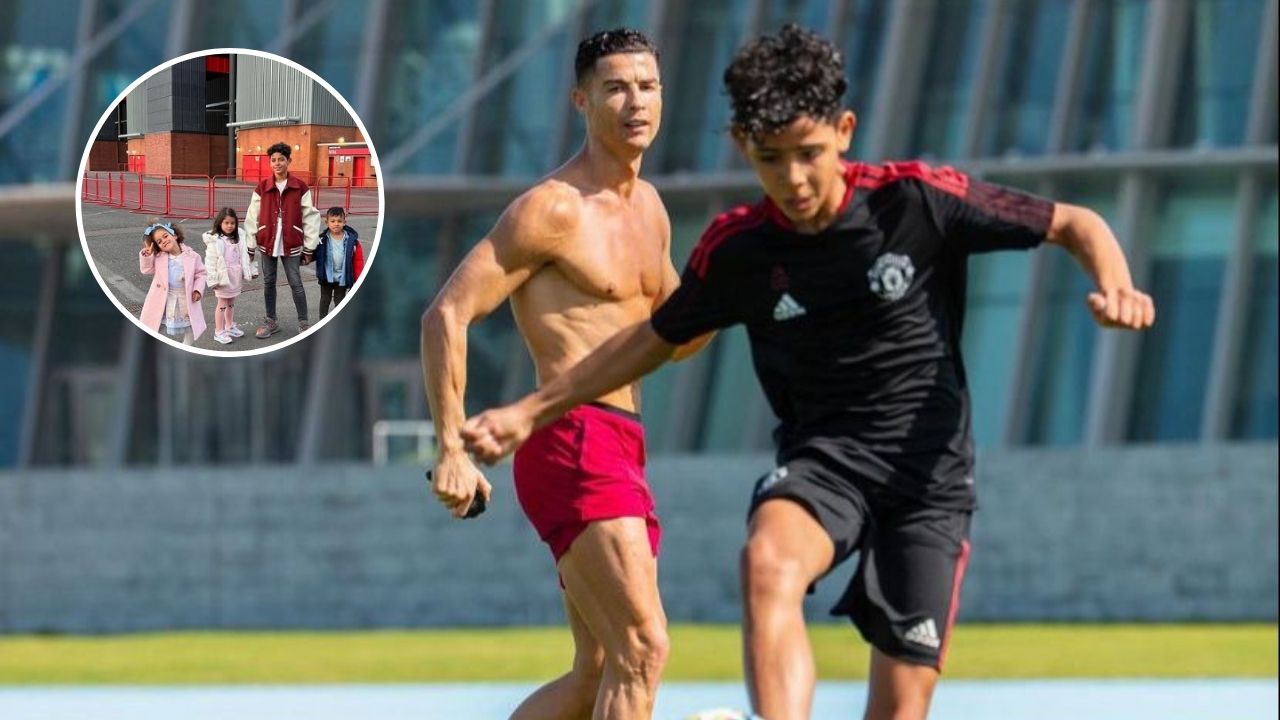 Hijo de Cristiano Ronaldo es presentado por el Manchester United y este número usará
