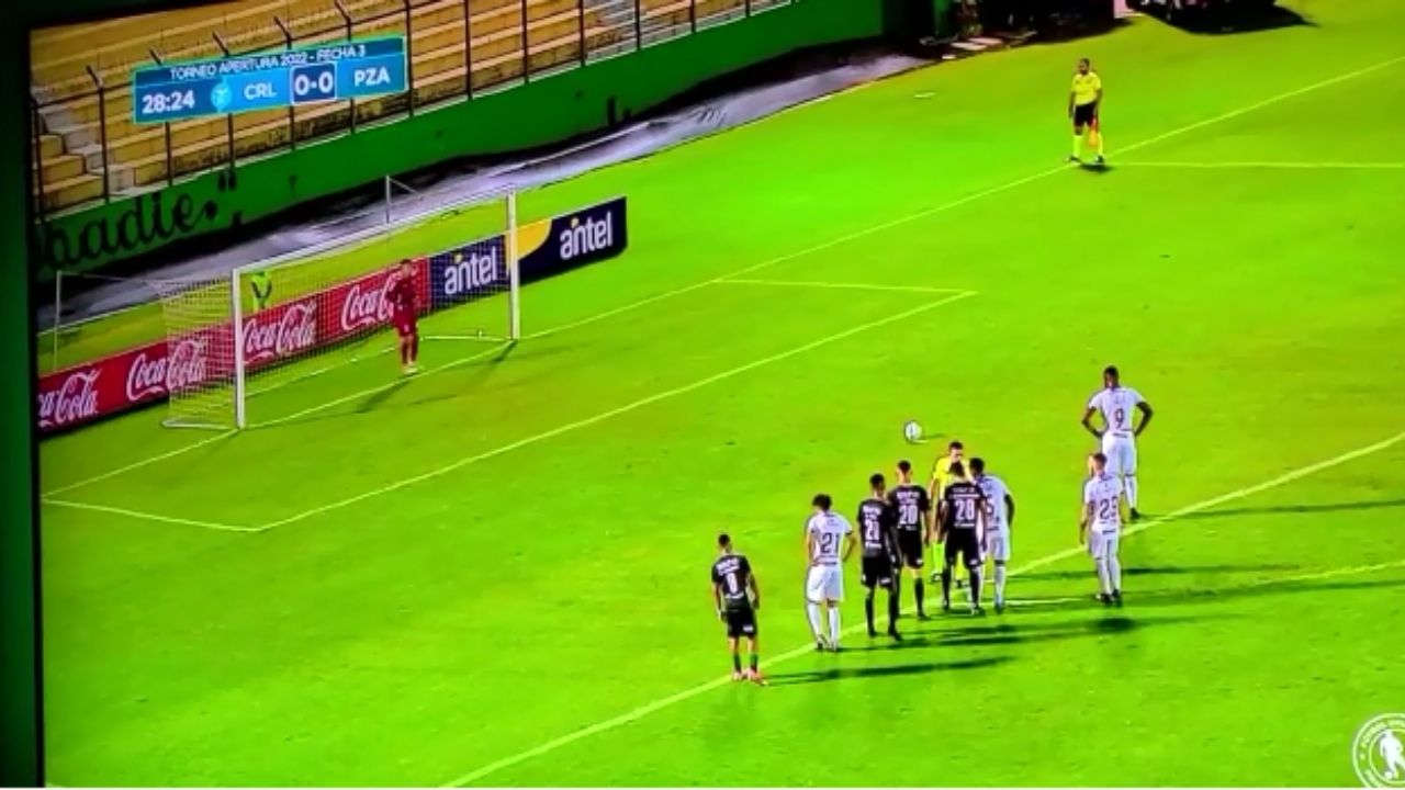 Jorge Benguche falló penal con el Cerro Largo en la primera división de Uruguay