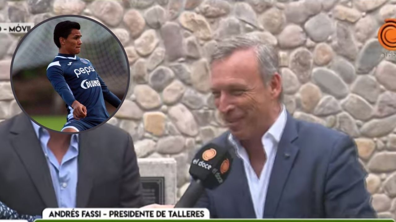 Presidente de Talleres confirma el futuro de Denil Maldonado para la presente temporada