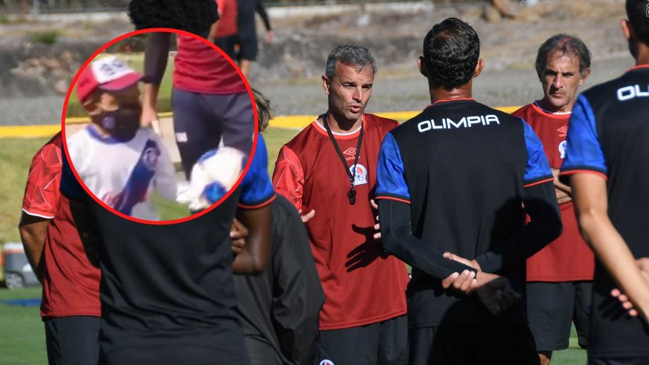 La exigencia de un aficionado de Olimpia con Pablo Lavallén en Liga Nacional