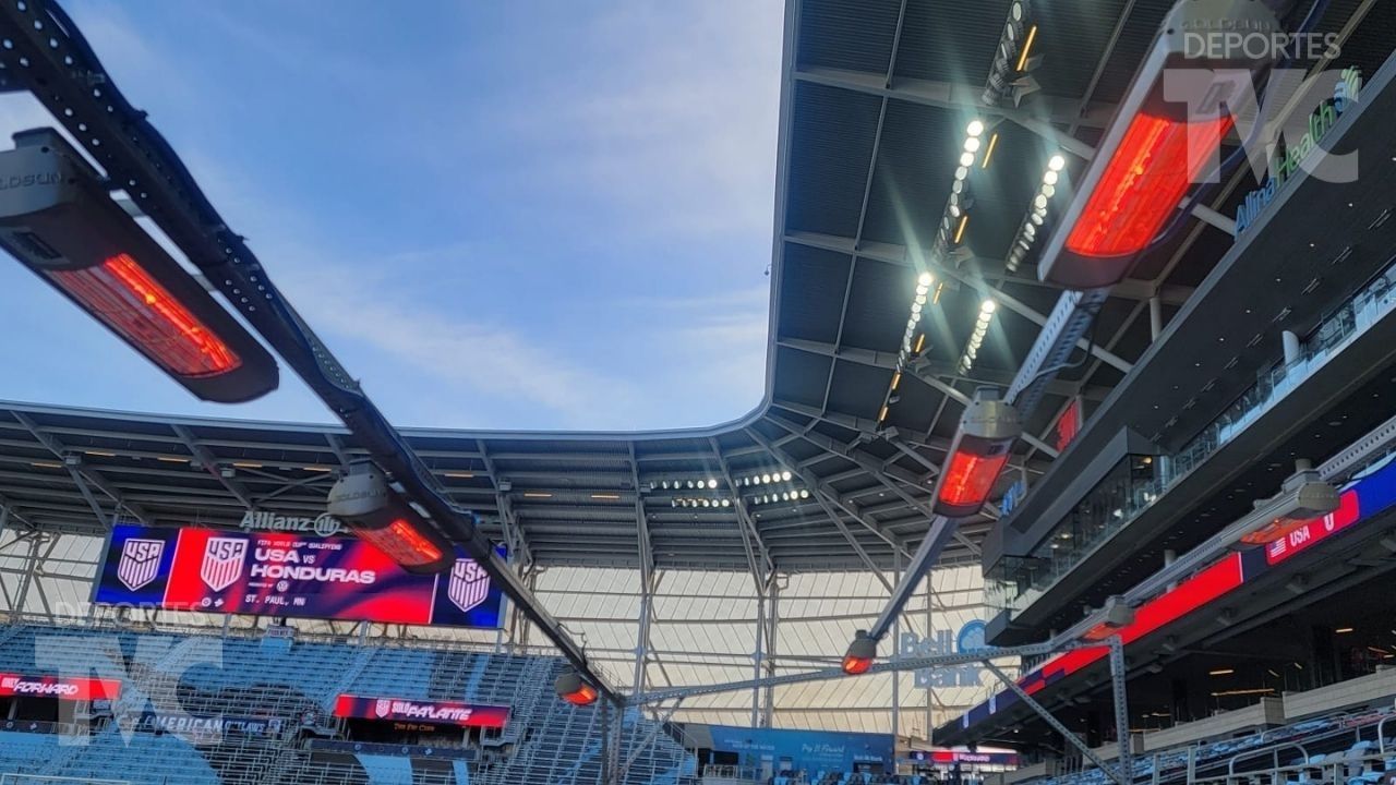 Fotogalería: Así luce el Allianz Field de Minnesota a horas del encuentro eliminatorio entre Estados Unidos y Honduras