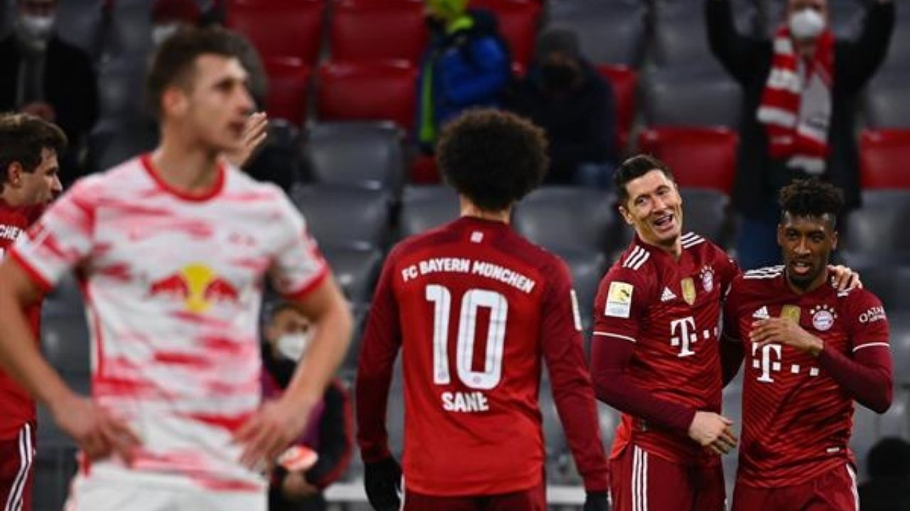 El Bayern no cede terreno y se impone 3-2 al Leipzig