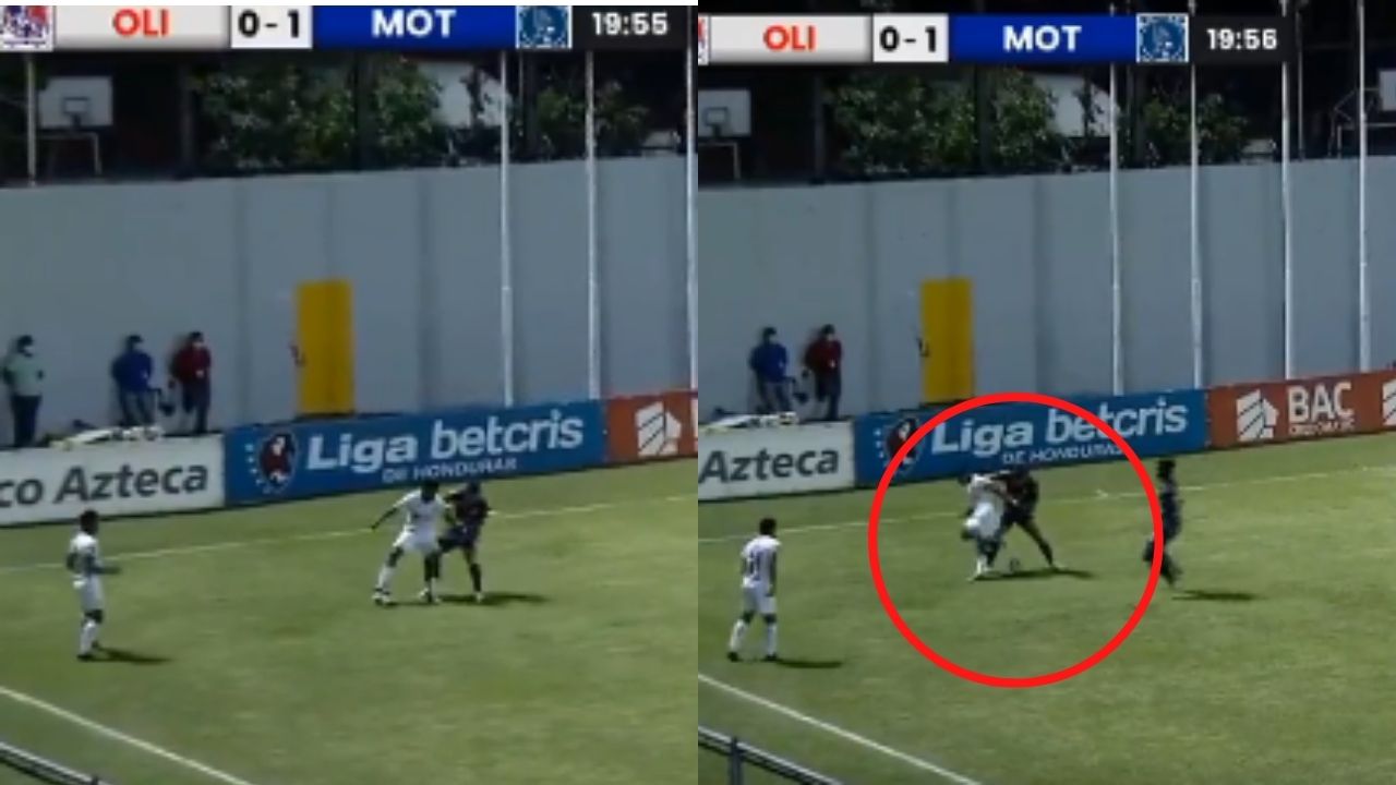 ¡Pura magia! Brayan Moya se luce con tremendo gesto técnico en clásico ante Motagua