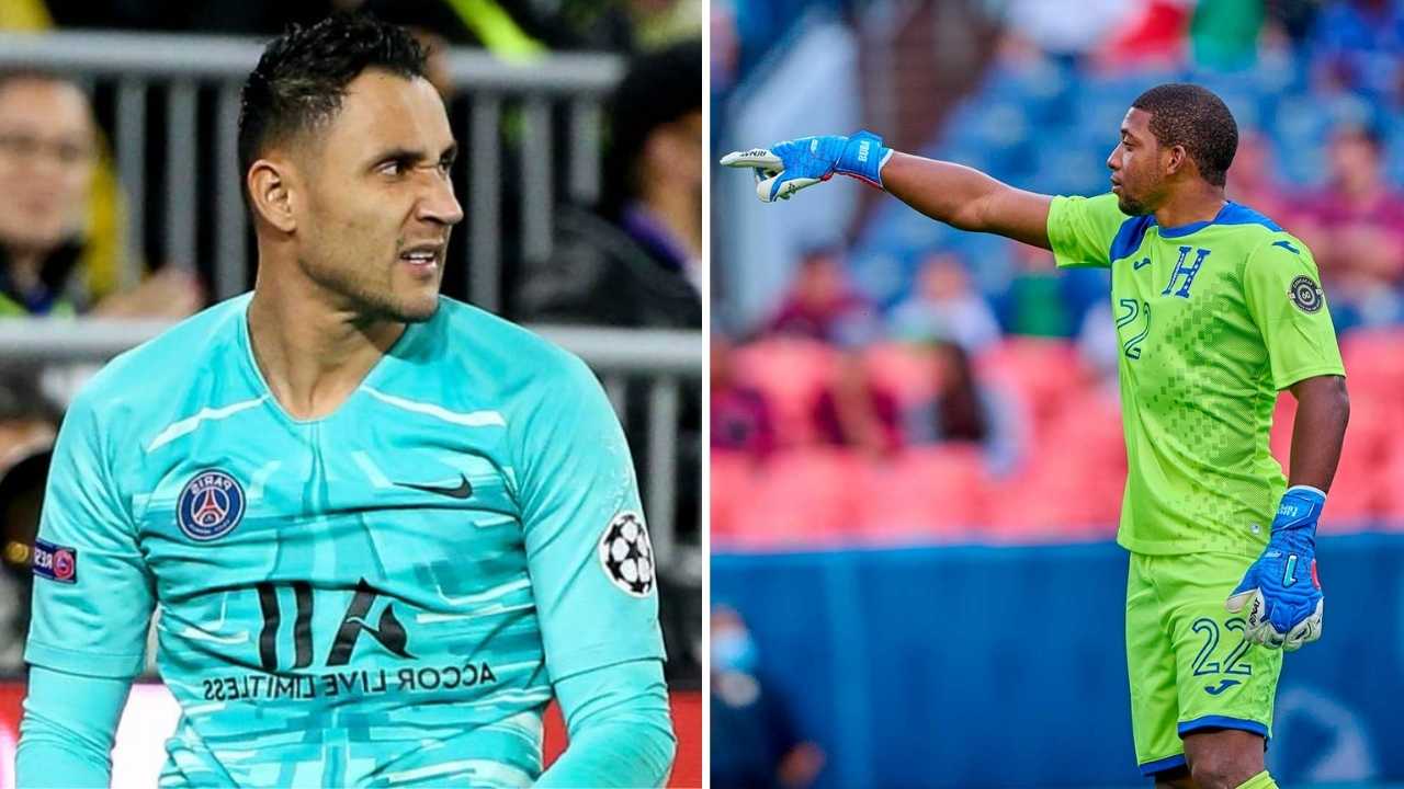 Buba López en gran competencia contra Keylor Navas en Concacaf