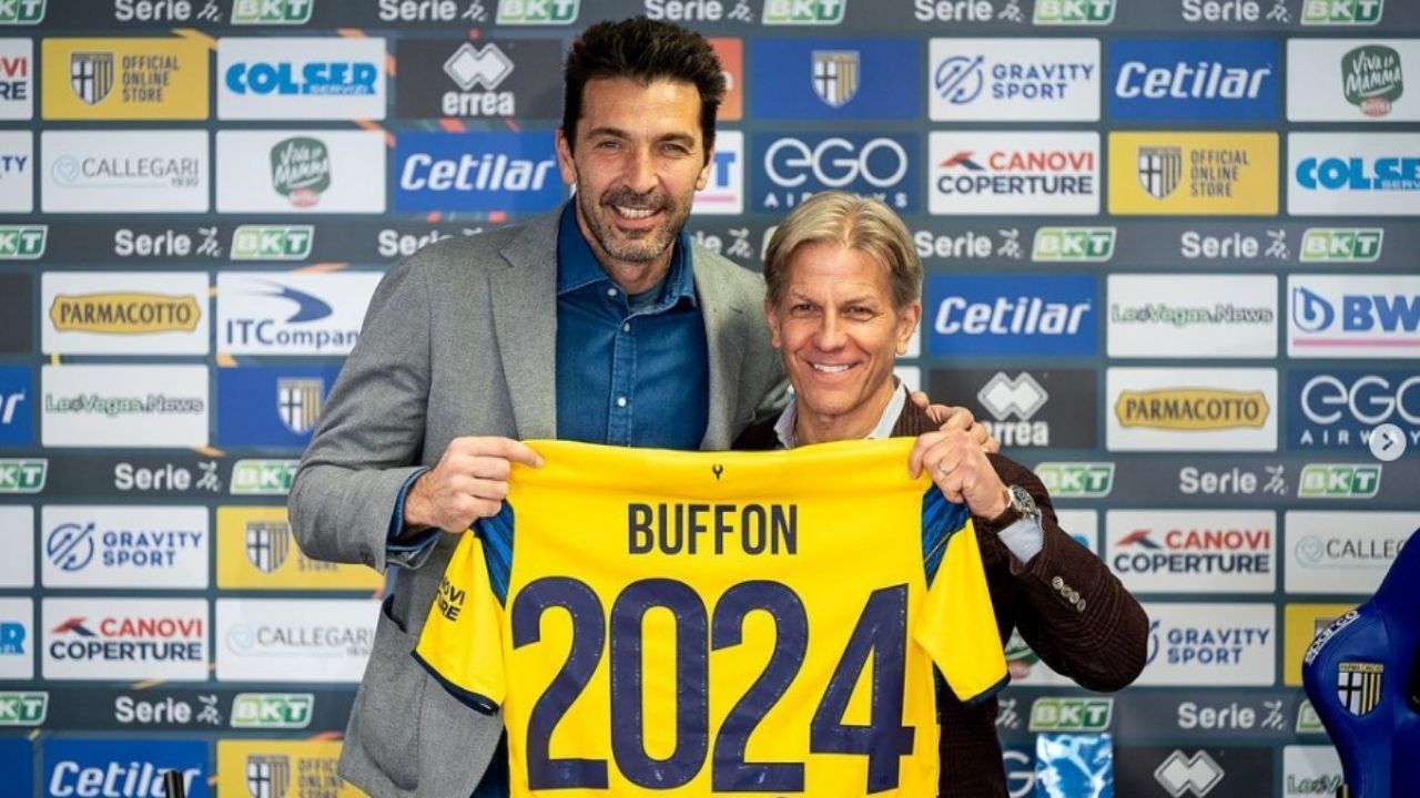 Gianluigi Buffon renueva con el Parma y jugará hasta los 46 años