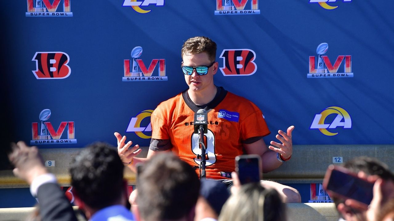 Burrow dice que está cansado de vídeos y ansioso por el inicio del Super Bowl