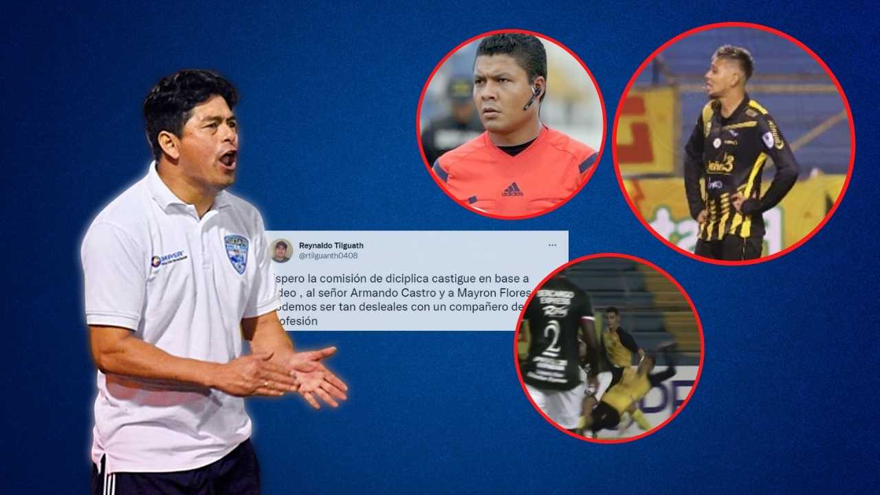Reynaldo Tilguath con fuerte crítica para Mayron Flores tras el clásico sampedrano
